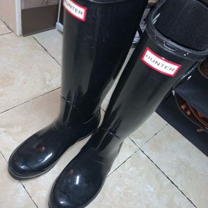 Hunter Gloss Tall Rain Boots